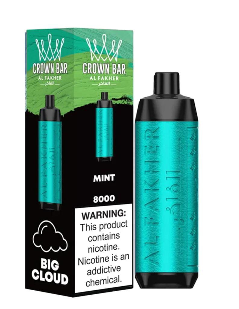 Al Fakher Dubai 8000 Puffs Crown Bar Disposable Vape