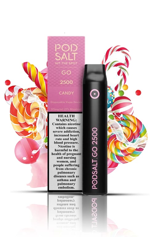 POD SALT GO CANDY 2500PUFF